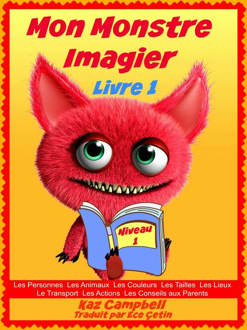 Title details for Mon Monstre--Imagier--Niveau 1 Livre 1 by Kaz Campbell - Available
